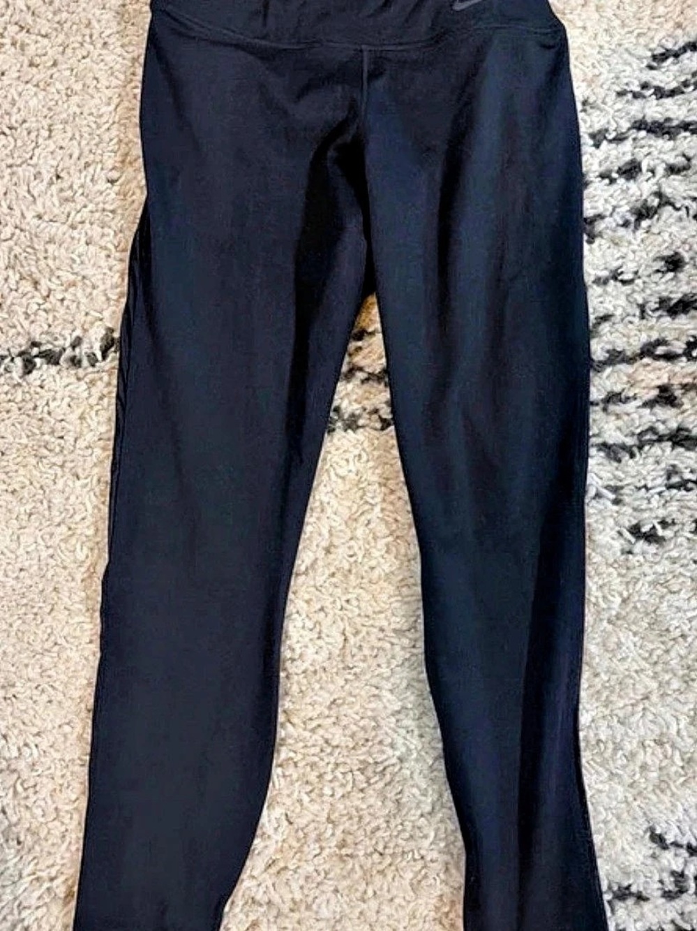 Nike One Dri-FIT High-Waisted Leggings Black Size Medium